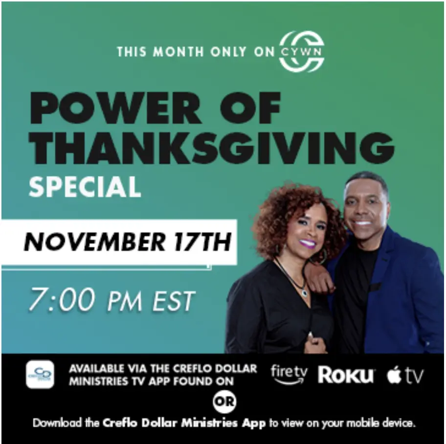 The power of Thanksgiving | Event November 17th